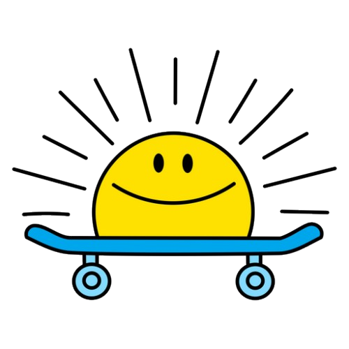 Sol en skate