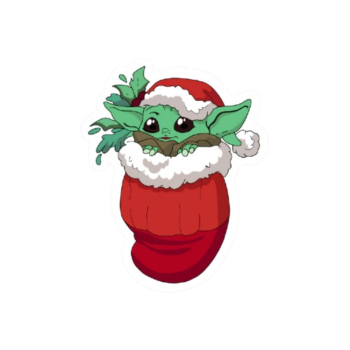 Baby Yoda navidad