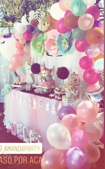 Candy bar de cumpleaños