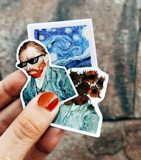 Sticker Van Gogh